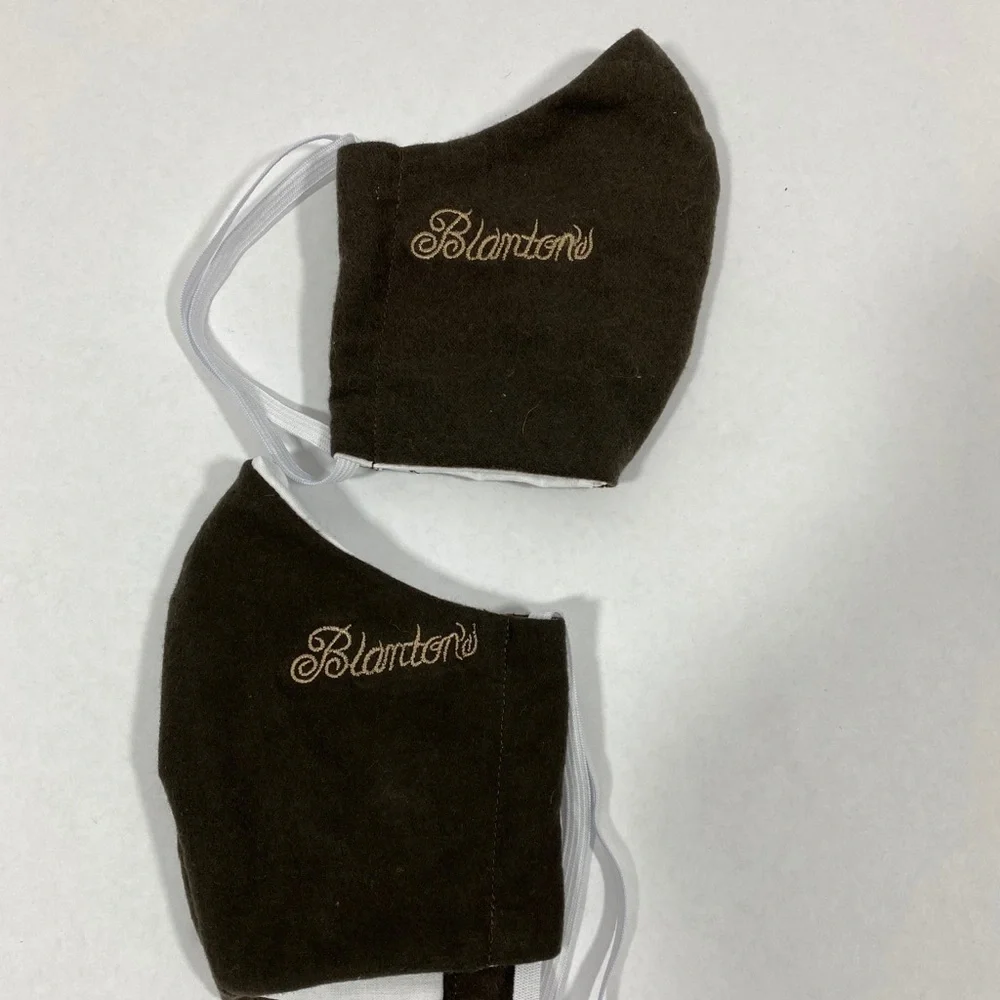 Upcycled Blantons bag- Blantons face mask